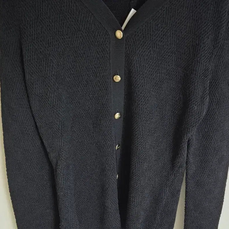 [BUNJANG] Time Cardigan Black Free Size New / 타임 가디건 블랙 새상품 프리사이즈