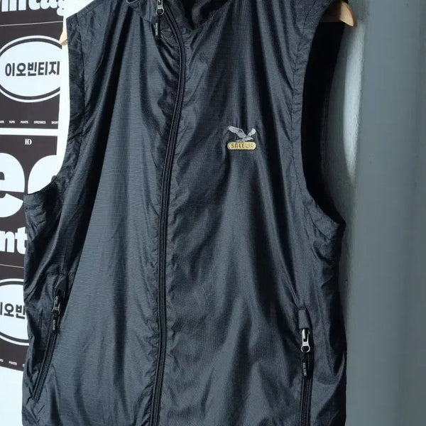 [BUNJANG] Salewa Zip-Up Windbreaker Jacket (L-XL) / (L-XL) 살레와 집업 바람막이 점퍼자켓 누빔 기모 조끼-H38298