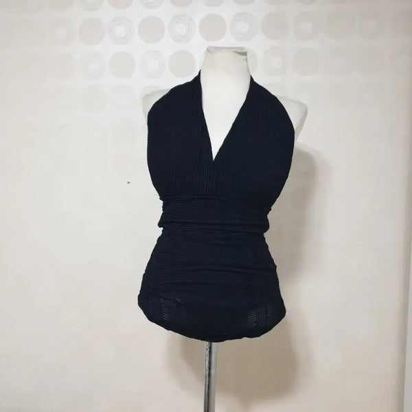[BUNJANG] Halterneck One-Piece Swimsuit / 홀터넥 원피스 수영복55