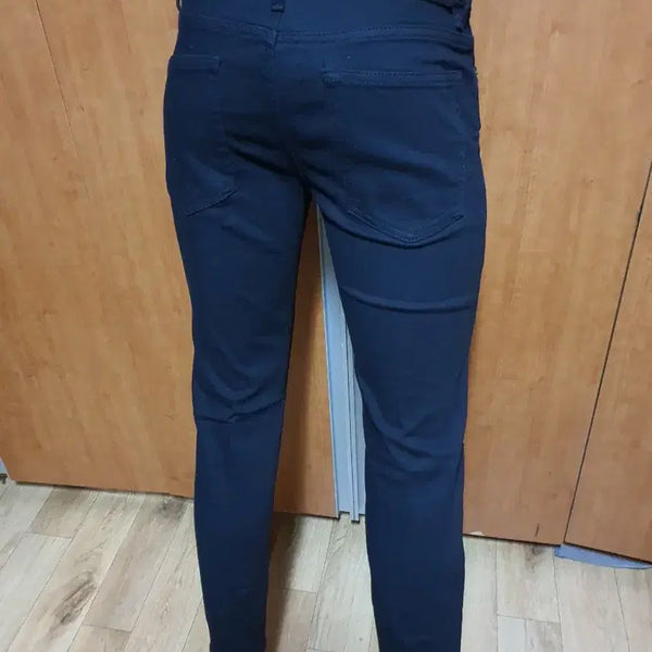 [BUNJANG] PIECE WALKER Black Span Jeans Pants / PIECE WALKER피스워커블랙스판무파진디스바지31 입니다만 약31에서32정도