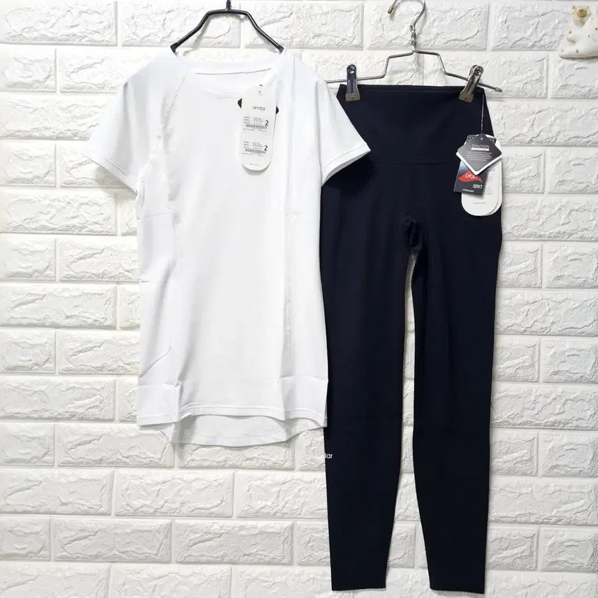 [BUNJANG] Women's Short Sleeve Athletic Set / 운동복 세트