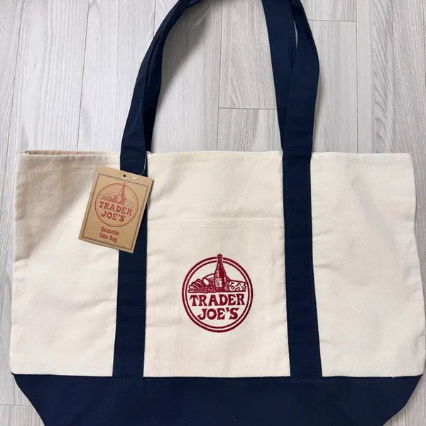 [BUNJANG] Trader Joe's Canvas Tote Bag / 트레이더 조 에코백 팔아요.