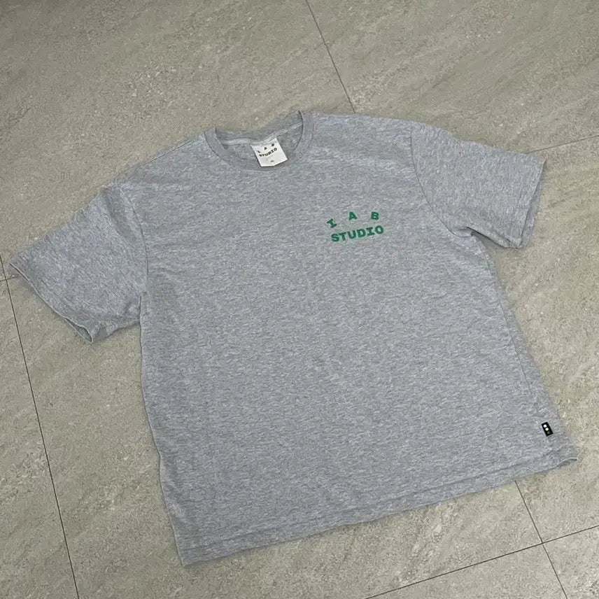 [BUNJANG] IAB STUDIO Gray T-Shirt / IAB STUDIO 반팔티 그레이