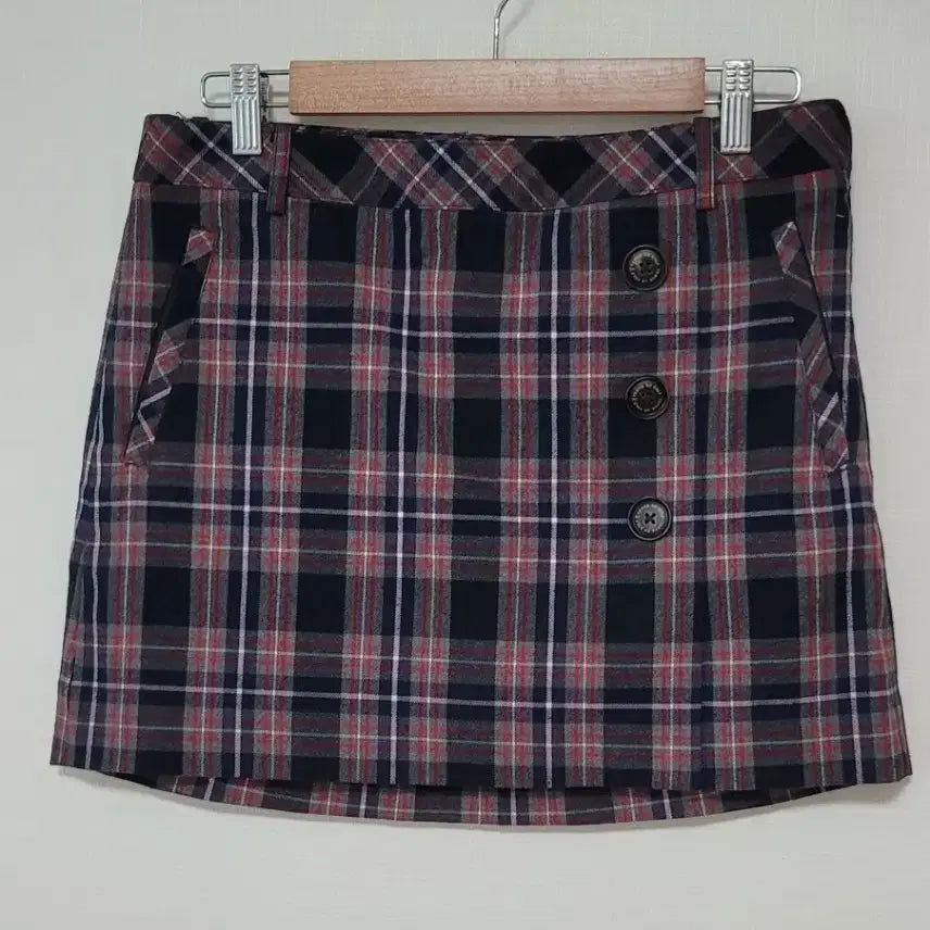 [BUNJANG] Tenue de Golf Check Pattern Skirt Pants - Size 30 / [새상품]TENUE DE GOLF  체크 패턴 치마바지  30 사이즈