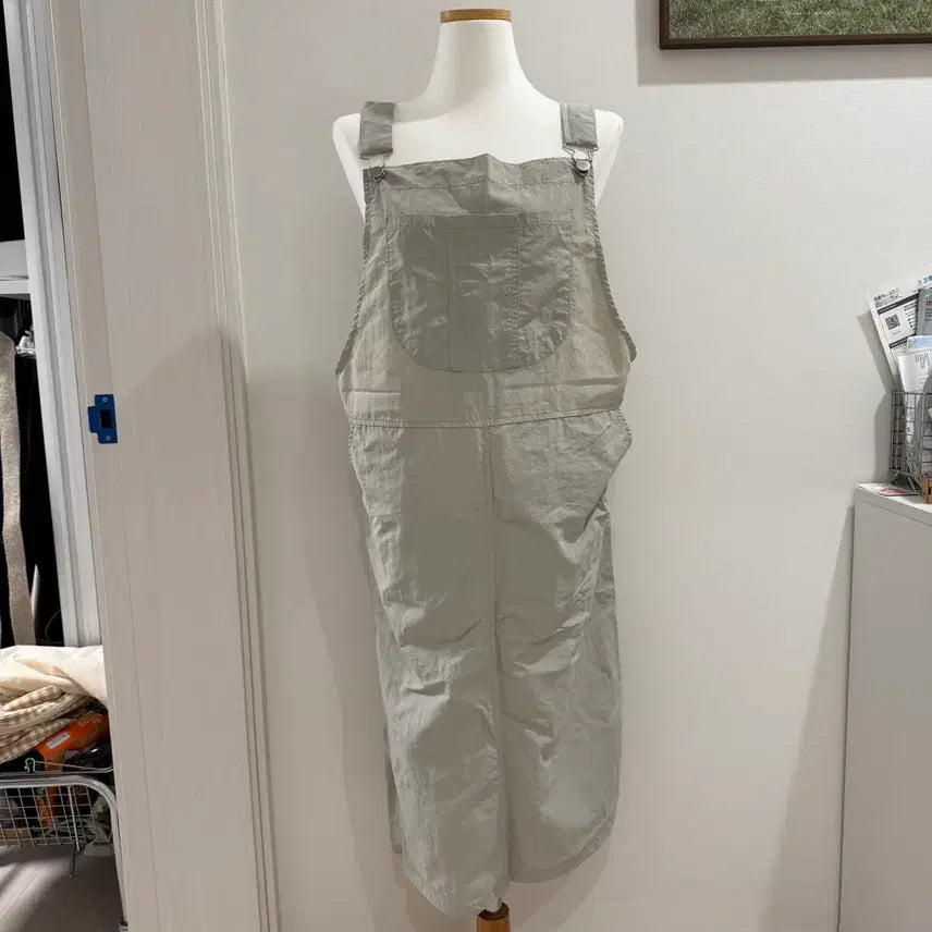 [BUNJANG] Maternity-Friendly Pinafore Dress / 멜빵 원피스 (임산부 가능)