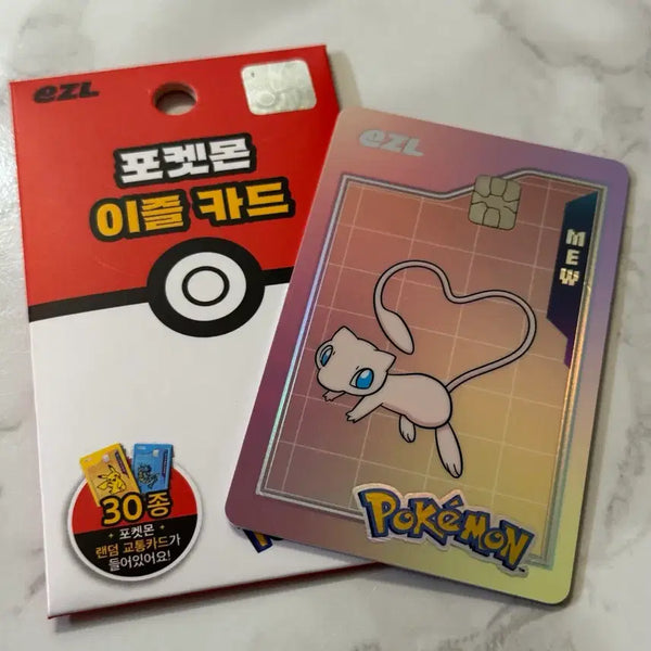 [BUNJANG] Pokemon Izeal T-Money Card / 포켓몬 이즐 교통카드 뮤