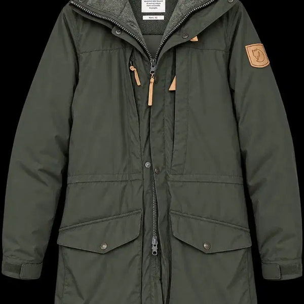 [BUNJANG] Fjällräven Singi Wool Padded Parka Deep Forest / 피엘라벤 싱기 울패드 파카