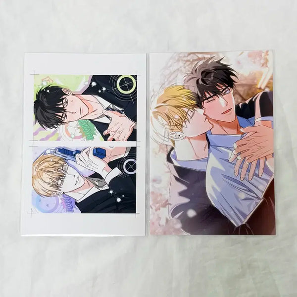 [BUNJANG] Love Survival Guide BL Printy Set / 짝사랑 필승법 bl 프린티 2장 일괄 판매 프박 비엘 웹툰