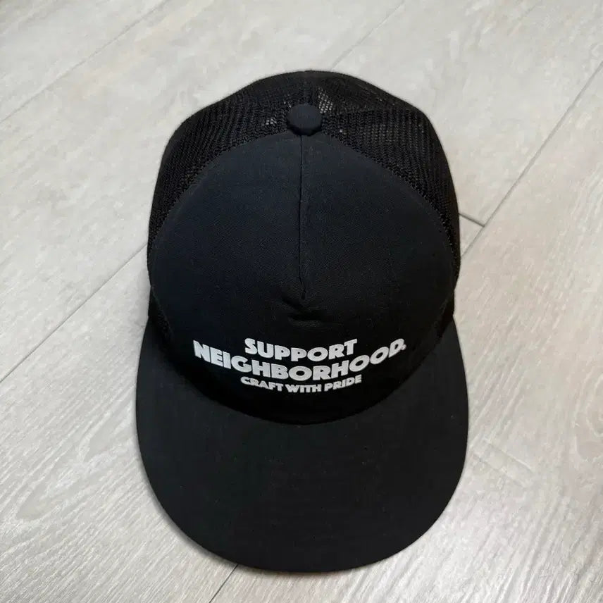 [BUNJANG] Neighborhood Mesh Cap Black / 네이버후드 메쉬캡 블랙