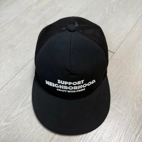 [BUNJANG] Neighborhood Mesh Cap Black / 네이버후드 메쉬캡 블랙