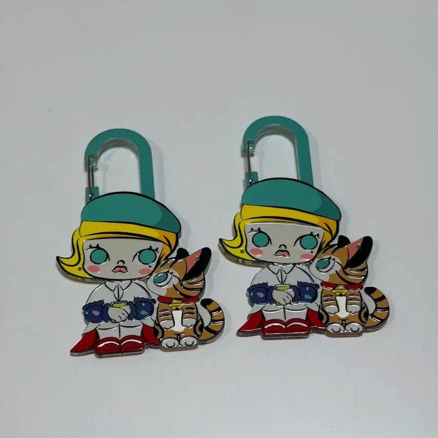 [BUNJANG] Molly Carabiner Keychain / 몰리 카라비너 키링