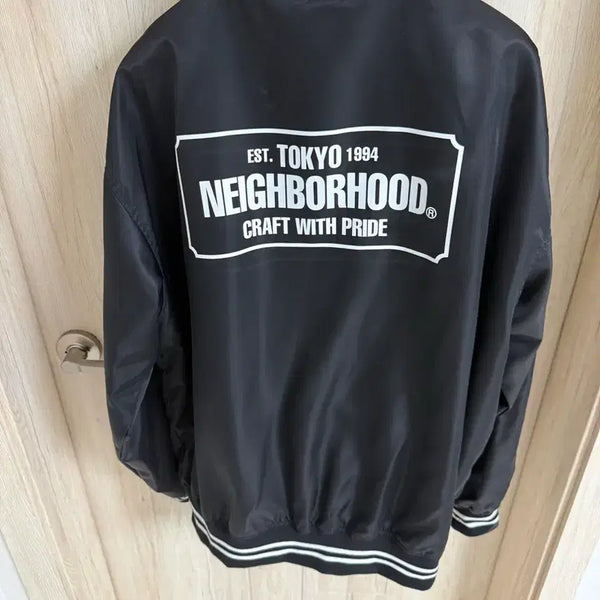 [BUNJANG] Neighborhood Stadium Jacket Black / 네이버후드 스타디움 자켓 블랙