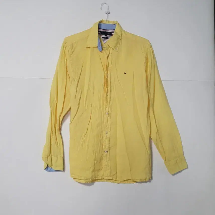 [BUNJANG] Tommy Hilfiger Yellow Shirt / 타미힐피거 셔츠 옐로우 0484