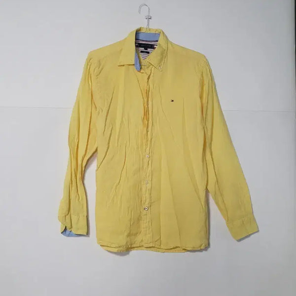 [BUNJANG] Tommy Hilfiger Yellow Shirt / 타미힐피거 셔츠 옐로우 0484