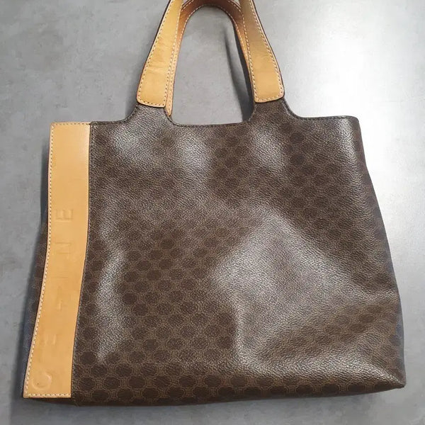 [BUNJANG] Celine Macadam Brown Tote Bag / 셀린느