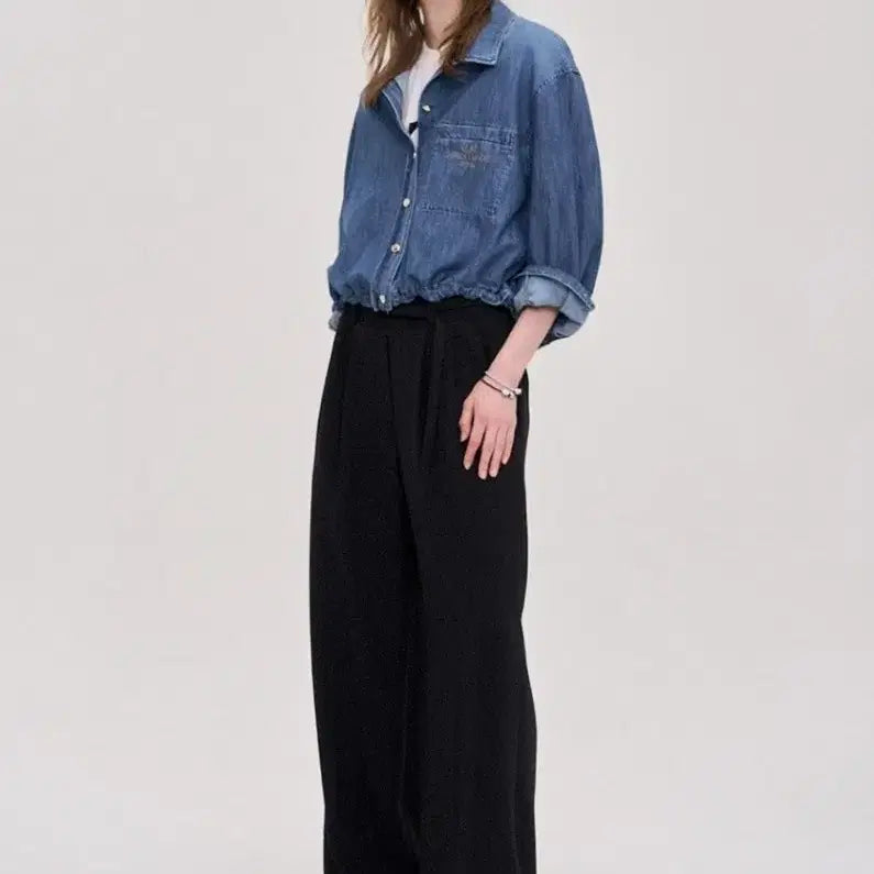 [BUNJANG] System Denim Shirt Jacket / 시스템 데님 셔츠 자켓