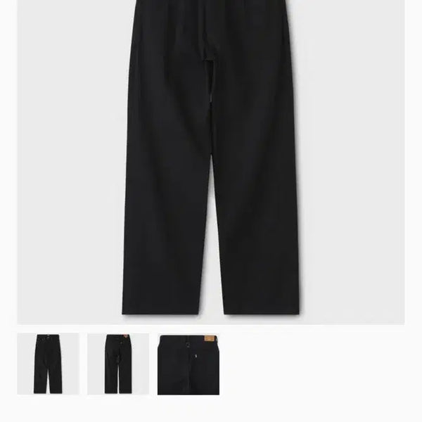 [BUNJANG] Pigbell Classic Wide Denim Black 32 / [새상품] 피그벨 클래식 와이드 데님 블랙 32