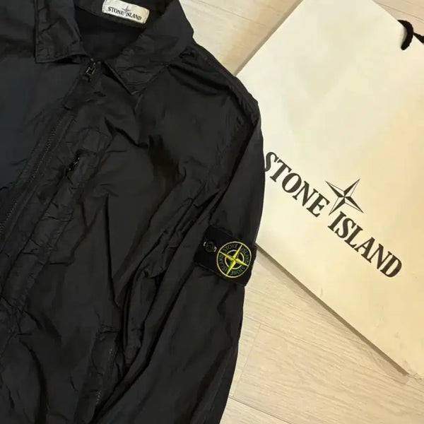 [BUNJANG] Stone Island Crinkle Labs Jacket / 스톤아일랜드 크링클랩스 바람막이,자켓