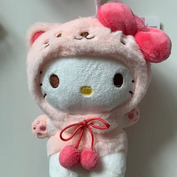 [BUNJANG] Sanrio Hello Kitty Cat Plush Keychain / 헬로키티 고양이 인형 키링