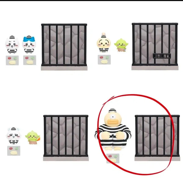 [BUNJANG] Chiikawa Prison Figure (Sealed) / (미개봉)감옥 치이카와 피규어 오데 gpsbox 프리즌 먼작귀