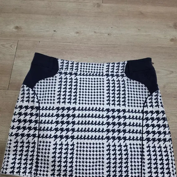[BUNJANG] Galaway Golf Houndstooth Check Skirt / 겔러웨이 골프 골프 스커트  하운드 투스 체크 72cm 기장35cm