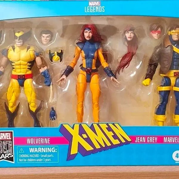 [BUNJANG] Marvel Legends Cyclops Wolverine 3-Pack "Love Triangle" Sealed / 미개봉 러브트라이앵글 마블레전드 사이클롭스 울버린 진
