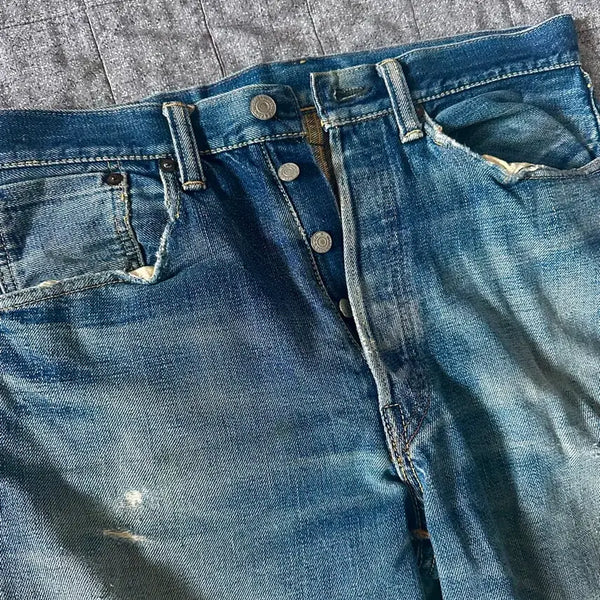 [BUNJANG] Warehouse 90s Destroyed Detail Vintage Jeans / 90s 웨어하우스 Warehouse 1001