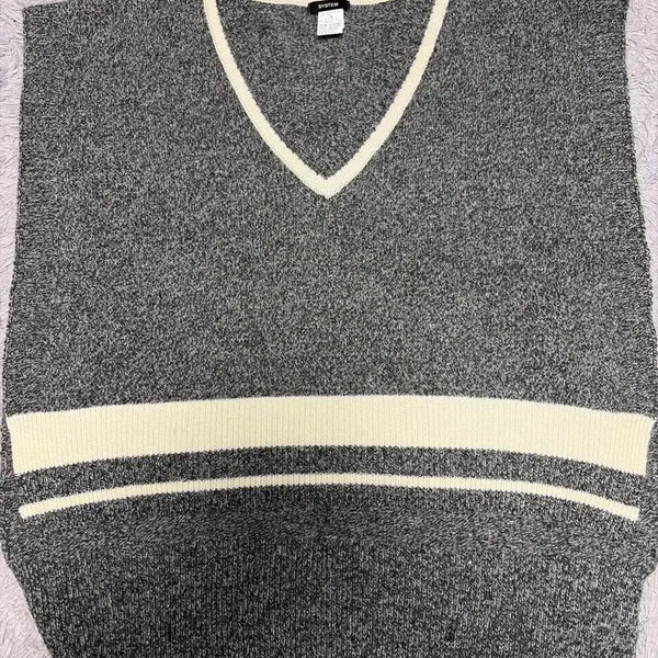 [BUNJANG] SYSTEM Women's Knit Vest / 시스템 여성 니트베스트