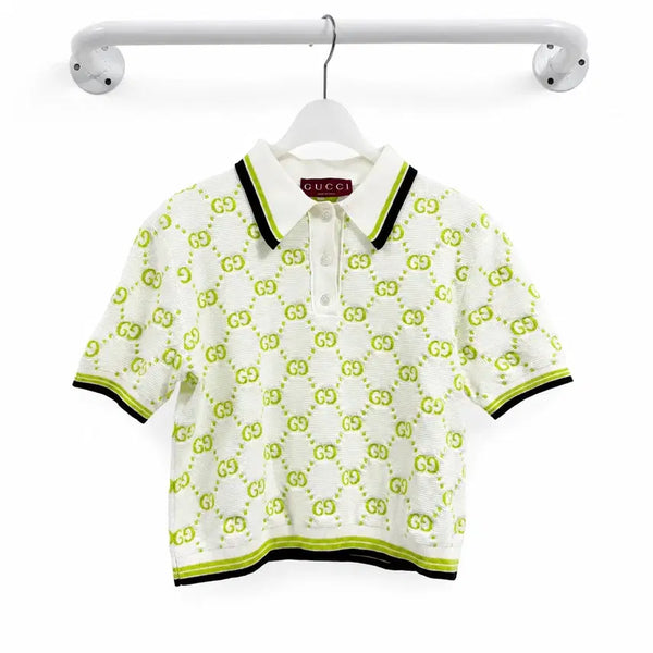 [BUNJANG] Gucci GG Knit Short Sleeve / 구찌 GG 니트 반팔