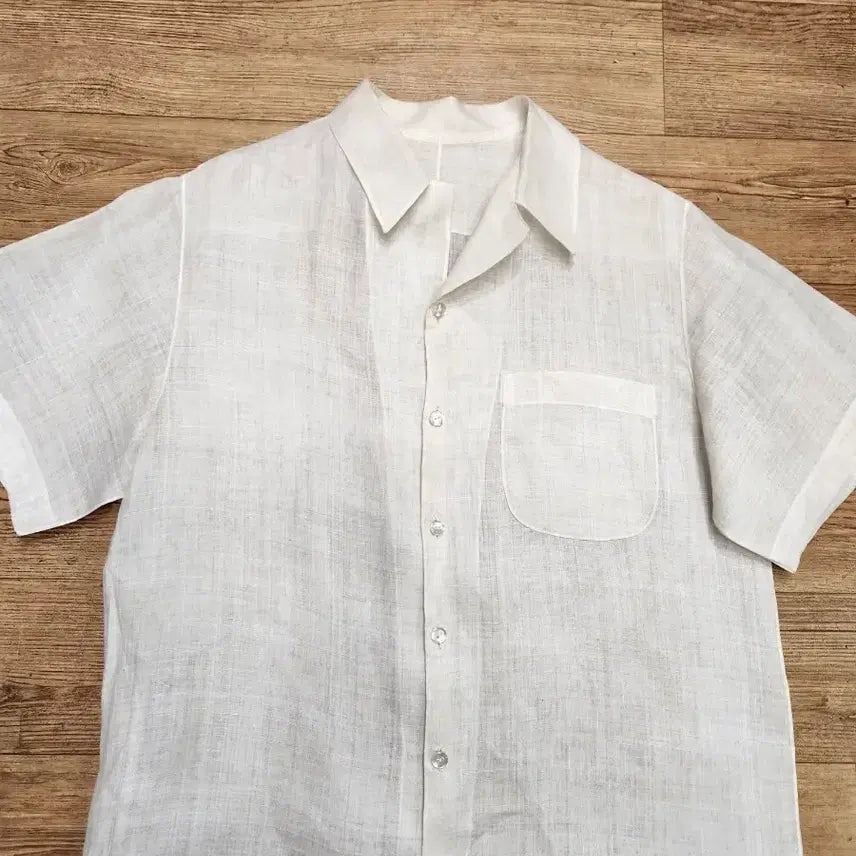 [BUNJANG] White Linen Shirt / 모시셔츠