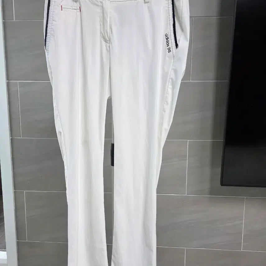 [BUNJANG] Adidas Women's White Golf Pants / 아디다스 여성 골프바지 화이트