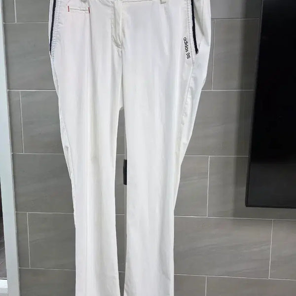 [BUNJANG] Adidas Women's White Golf Pants / 아디다스 여성 골프바지 화이트