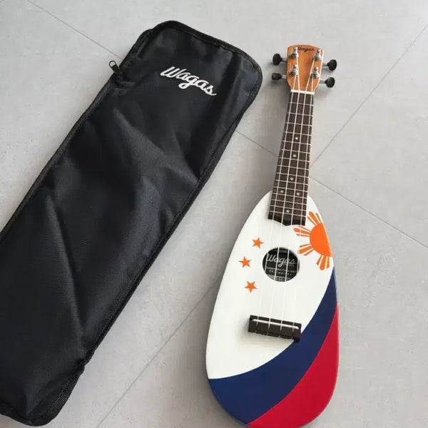 [BUNJANG] Wagas Philippines Flag Ukulele with Bag / 와가스 필리핀 국기 우쿨렐레 (가방 포함)