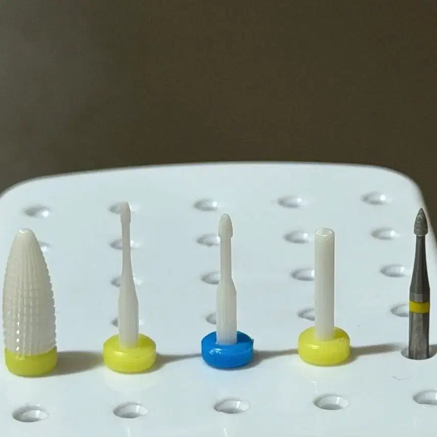 [BUNJANG] Yogomayo Gel Nail Drill Bits Set (5 Pieces) / 요고마요 젤네일 비트 일괄 5개