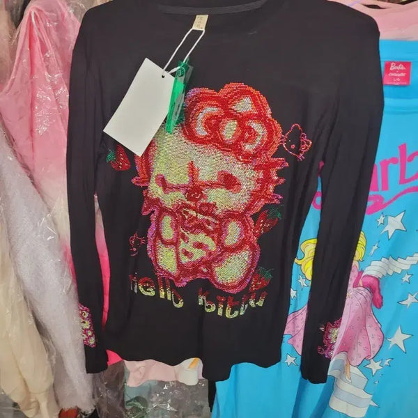 [BUNJANG] Hello Kitty Imported Stone T-Shirt / 헬로키티 수입 스톤티셔츠