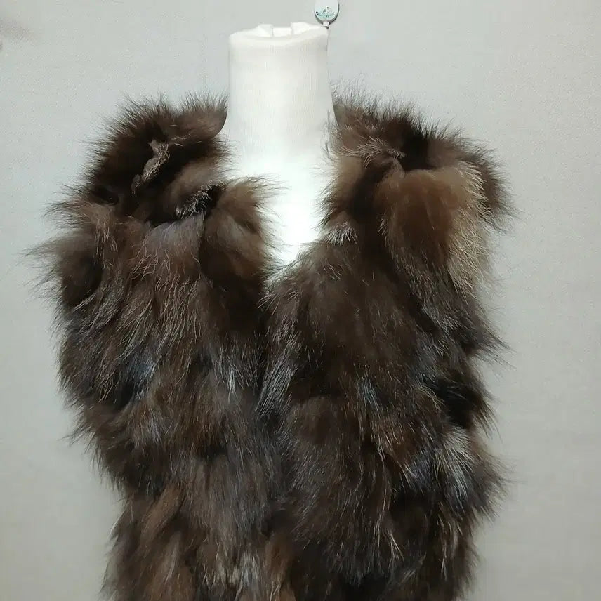 [BUNJANG] Kashibadi Fox Fur Vest / 카시바디 폭스 퍼 베스트    새옷수준