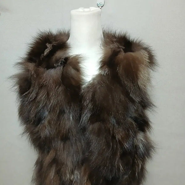 [BUNJANG] Kashibadi Fox Fur Vest / 카시바디 폭스 퍼 베스트    새옷수준