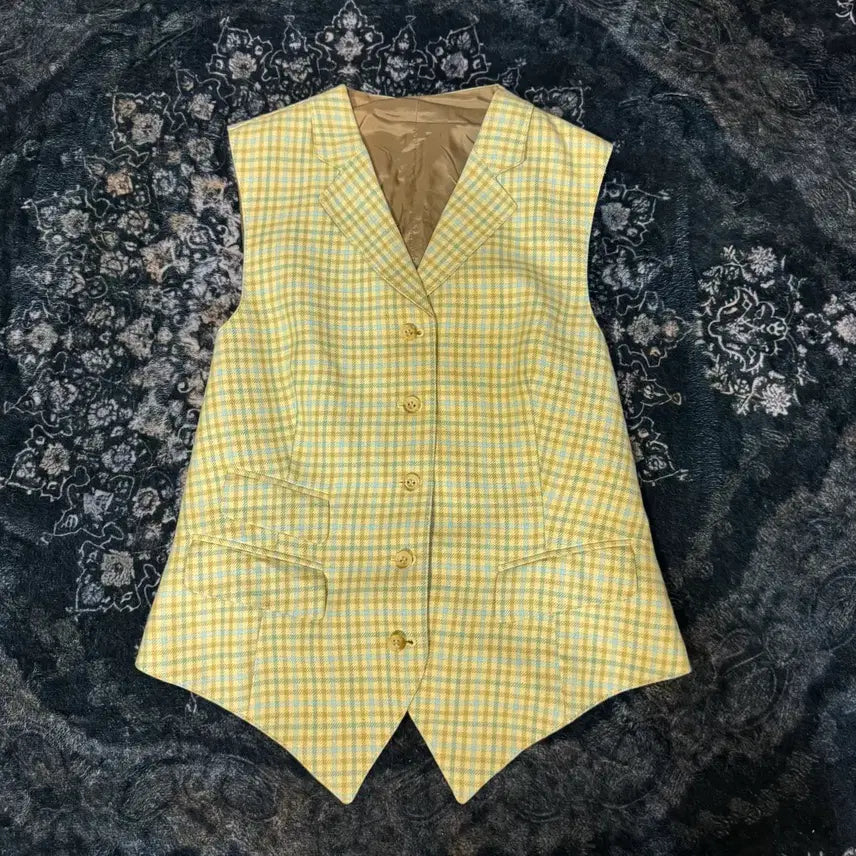 [BUNJANG] Burberry Check Pattern Vest / 버버리 조끼 베스트