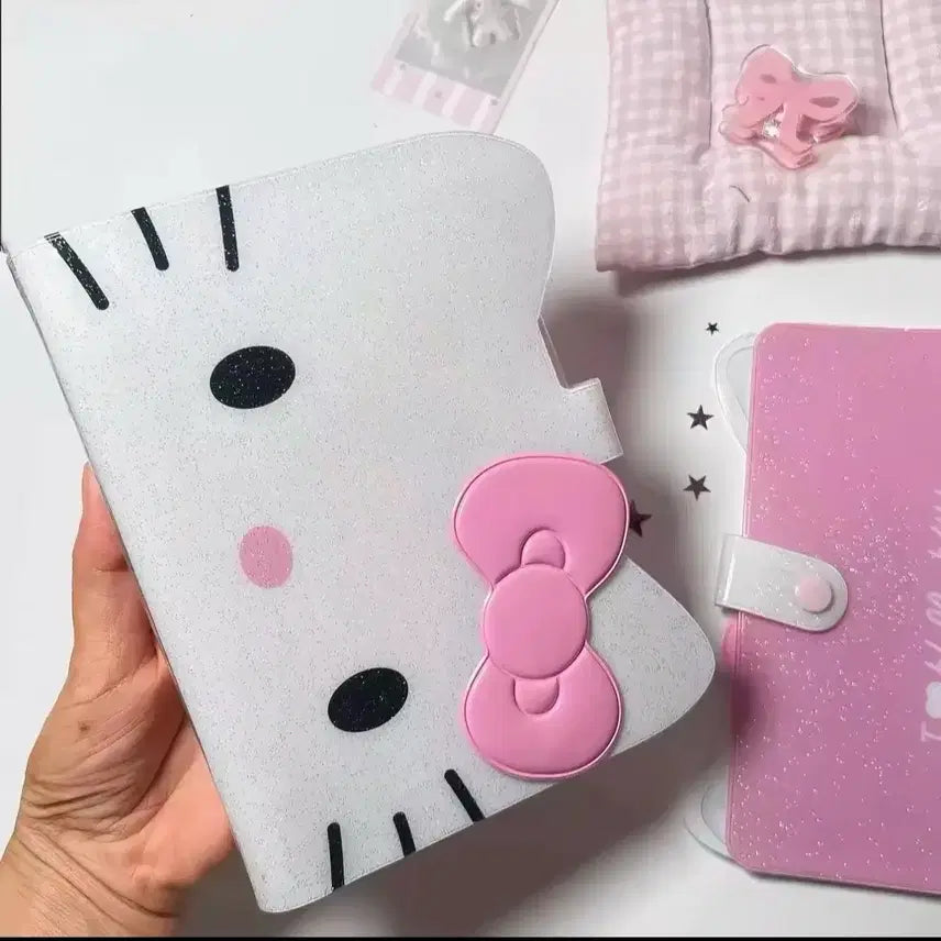 [BUNJANG] Hello Kitty Diary Cover White + 60 Inserts / 헬로키티 다이어리 커버 화이트+속지 60장
