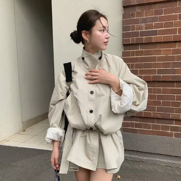 [BUNJANG] Wonlog Roha Trench Coat (Beige) / [새상품] 원로그 로하 트렌치코트(베이지)