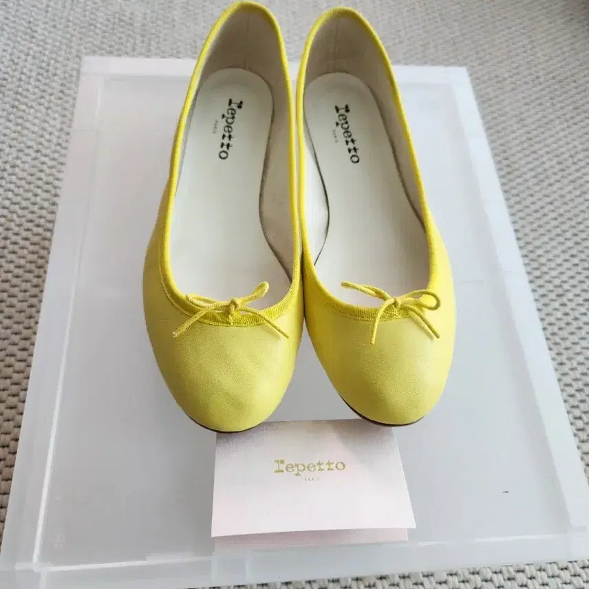 [BUNJANG] Repetto Yellow Ballet Flats / 레페토