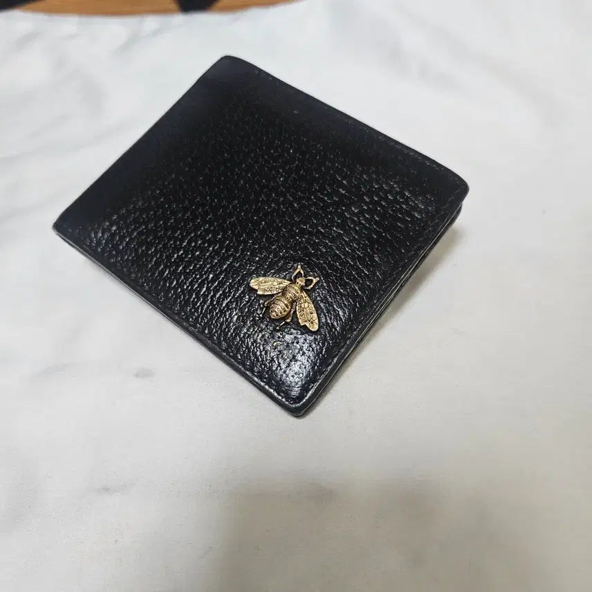 [BUNJANG] Gucci Bee Long Wallet Black / 구찌 꿀벌 장지갑 블랙 정품입니다