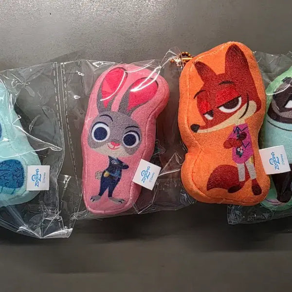 [BUNJANG] Zootopia 2 Cushion Keyring Bundle Set / 주토피아2 쿠션키링 일괄 판매