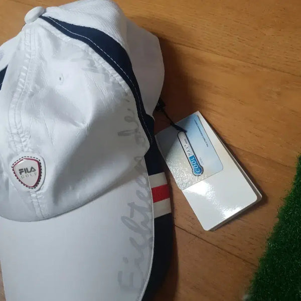 [BUNJANG] Fila Golf Cap White / 휠라 골프 모자 화이트