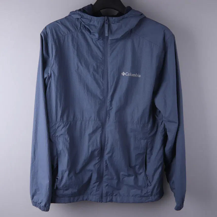 [BUNJANG] Columbia Men's Lightweight Packable Windbreaker Jacket - Blue (M) / 23년 컬럼비아 남성 경량 패커블 바람막이 자켓 블루 (M)