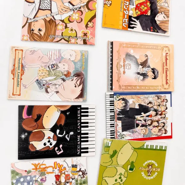 [BUNJANG] Nodame Cantabile Classic Notepad Sticker Set / 노다메 칸다빌레 고전 메모장 스티커 세트