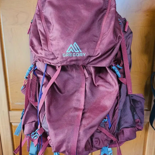 [BUNJANG] Gregory 70L Burgundy Backpack / 그레고리 백팩 여성용 버건디70