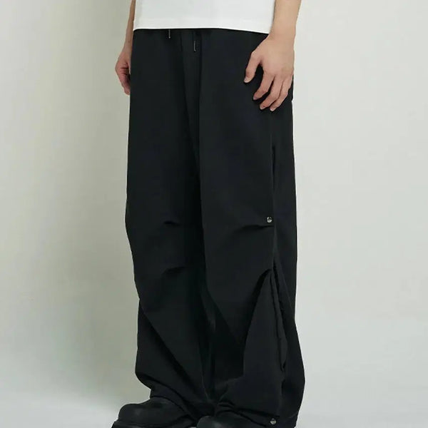 [BUNJANG] Juang Homme CTR Double Layer Sweatpants Black / M) 주앙옴므 CTR 더블 레이어 스웻 팬츠 블랙