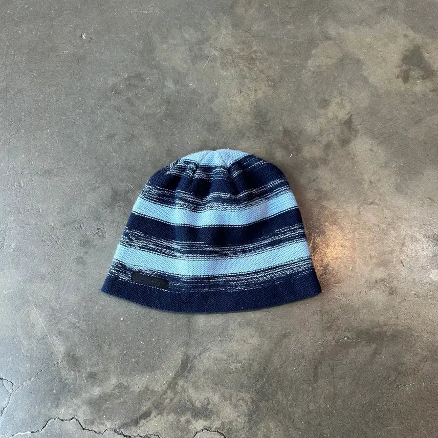 [BUNJANG] Vintage Navy Stripe Beanie / 빈티지 네이비스트라이프 비니