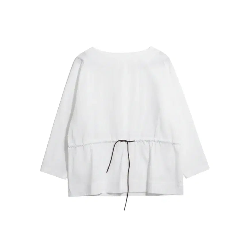 [BUNJANG] BROWNS Women's String Blouse (White) / 여성F/ BROWNS 스트링 블라우스WH 38-136